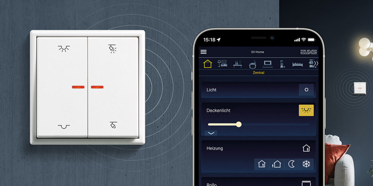 KNX RF Taster bei SET-OZON in Fernwald